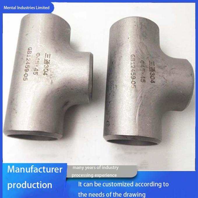 メタル・ターゲット RED Tee UNS C71500 SMLS DN 200X100 3X2.5mm 銅・ニッケル・バック・ウェルディング・パイプ・フィッティング 5