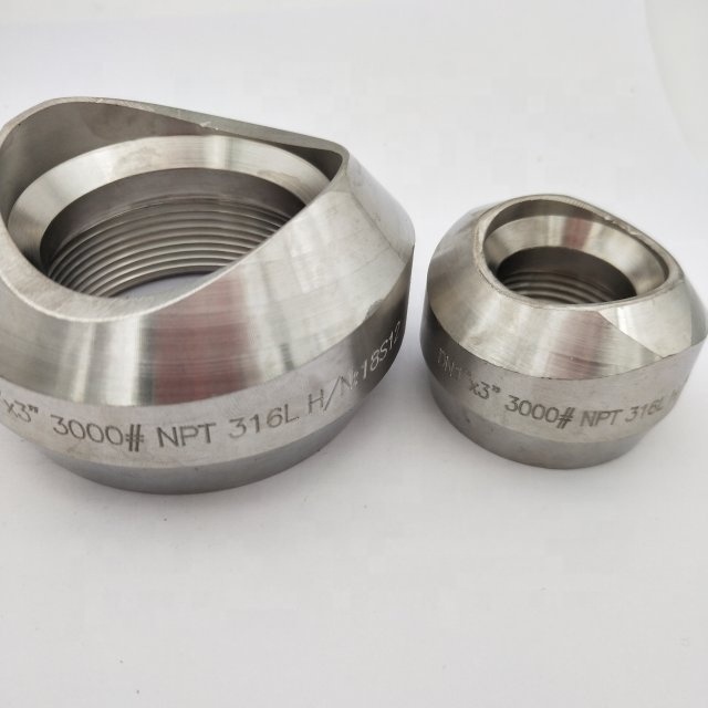 ASTM A105/A350 1" 3000LB LF2 高圧スレッド管フィッティング 1
