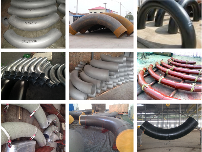 SCH40 2" 内側 ポリッシュ 衛生用 銅 ニッケル パイプ 適度度 肘 4