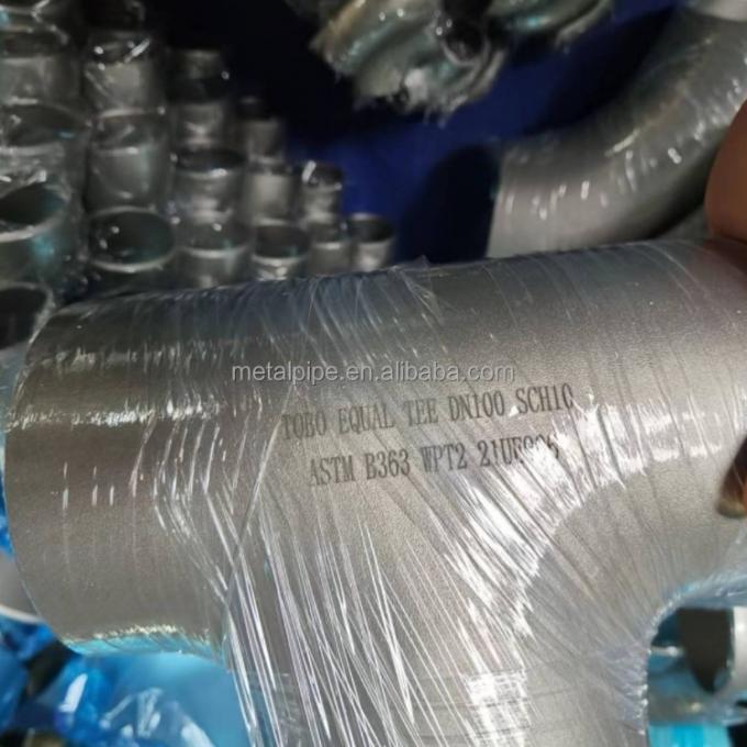 金属銅ニッケルフィッティング ASME B36.19 LR/SR 2インチ Sch10s 90度肘管フィッティング 2