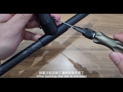 多適当なアルミニウム肘カバーはティーの管付属品を緩和する