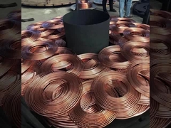 蒸発器の性能のためのカスタマイズされた壁厚み銅ニッケル管フィッティング