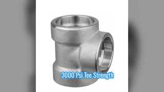 3000 Psi 減径ティーの工業用強度