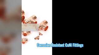 ASTM B466 C70600 CuNi 90 10 等しい T 字海洋継手