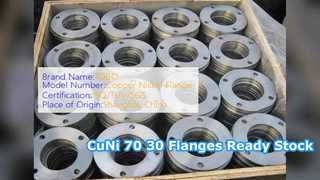 CuNi 70 30 ソケット溶接フランジ 既製在庫 高速配送