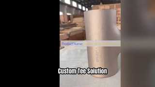 カスタム銅ニッケル還元ティー