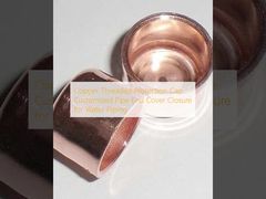 安全な水道配管用のカスタム銅ネジパイプキャップ