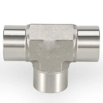 Seamless Functionality Copper-Nickel Tee, Weldable & Malleable for Industrial Use