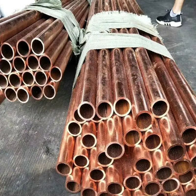 Customized Length Copper Nickel Tubing ASTM B466 Standard Seamless Pipes Ideal for Marine Heat Exchanger and Industrial