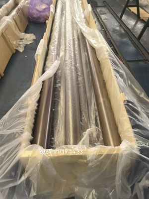 UNS C70600 UNS C71500  Seamless Copper Nickel Pipe ASTM B466 High Corrosion Resistance