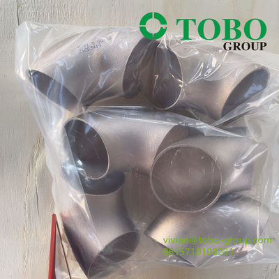 ASTM B16.9 C70600 CuNi 9010 LR 45/90 Deg Butt Welding (BW) Copper Nickel Elbow