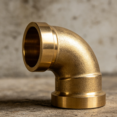 Polished CuNi Elbow High Pressure Customized Thickness Butt Weld Pipe Bend Fitting