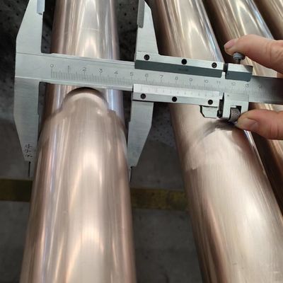 ASTM B466 C71500 CuNi 70/30 銅ニッケルシームレスパイプ防食管