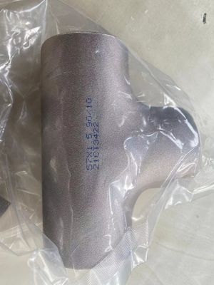 UNS C71500 SMLS DN 200x100ターゲット ティーCuNi 9010の3つのх 2.5mmのバット溶接の付属品