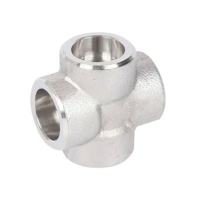 C70600 90/10 Copper Nickel Cross Pipe Fitting ANSI B16.9 1/2"-4" Industrial