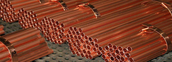 99% Pure Copper Nickel Pipe 20mm 25mm Smooth Surface  Tube for Industrial Use