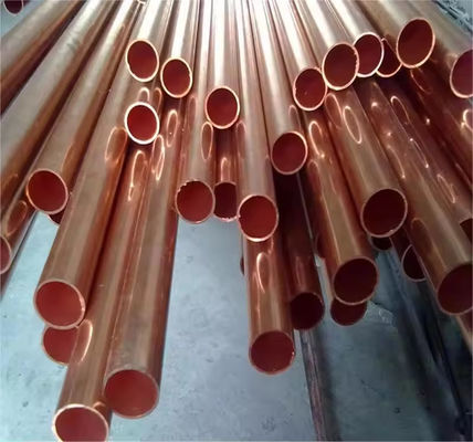 ASTM B111 CuNi 90/10 Seamless Tube ±0.1mm Tolerance Brushed Finish Custom Sizes