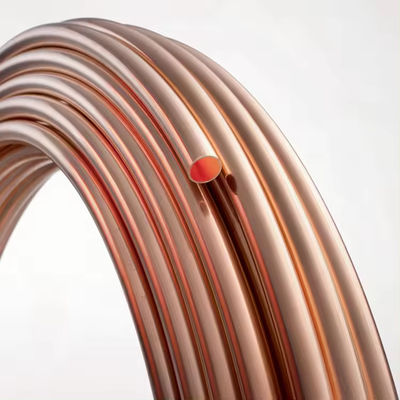 ASTM B111 CuNi 90/10 Seamless Tube ±0.1mm Tolerance Brushed Finish Custom Sizes