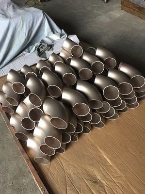 ASME B16.9 Professional Copper Nickel Pipe Elbow for Industrial Pipe Fitting Use