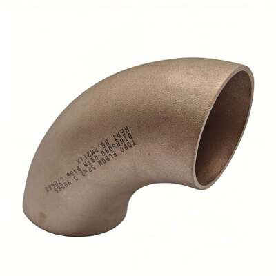 CuNi 70/30 Elbow ASME B16.9 BW LR 90° High Pressure Pipe Fitting Custom
