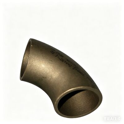 耐食性 CuNi 70/30 銅ニッケルエルボ、90 度 LR ASME B16.9