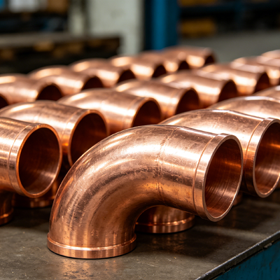 CuNi 90/10 Seamless Elbow, ASME B16.9, Butt Weld Fitting for Offshore Piping